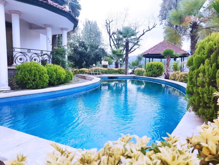 Luxury Four-Bedroom Pool Villa “Lotus 1” for Rent in Shaft | Private Villa with Swimming Pool in Northern Iran