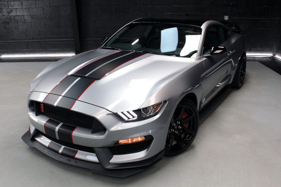ford mustang gt silver 2020